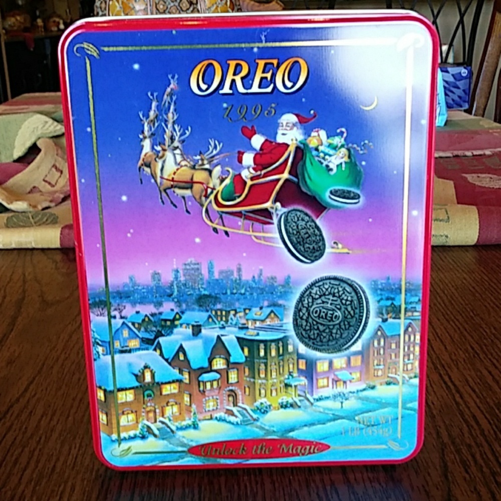 1995 Oreo tin